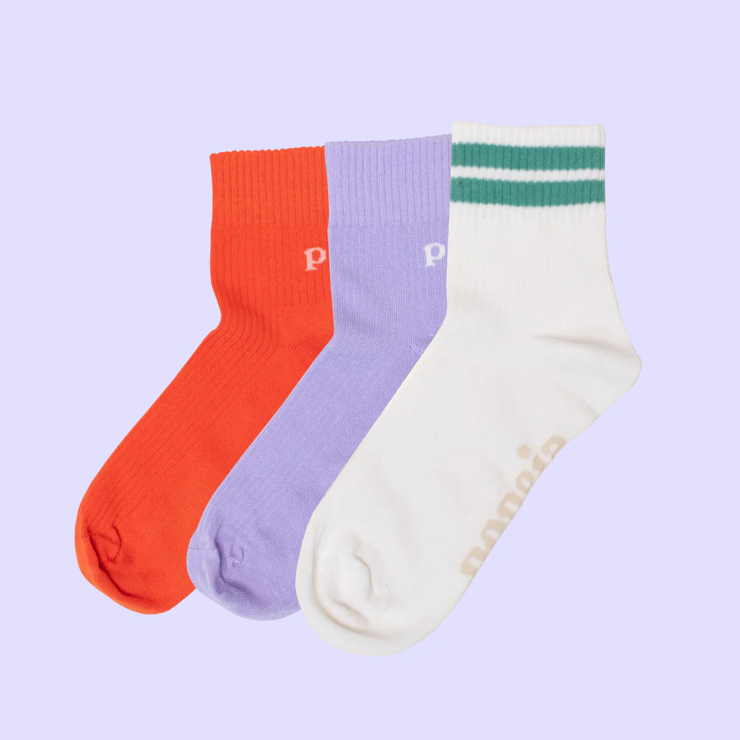 Ankle 3er-Set: Ankle Socken aus Bio-Baumwolle - Image 8