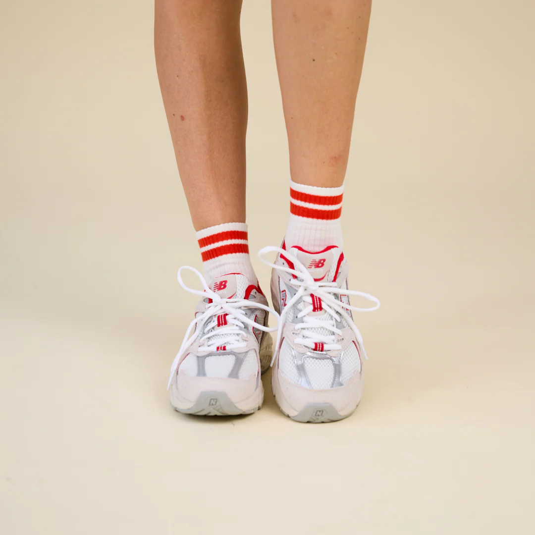 Ankle 6er-Set (The Tennis): Socken aus Bio-Baumwolle in Off-White - Image 3