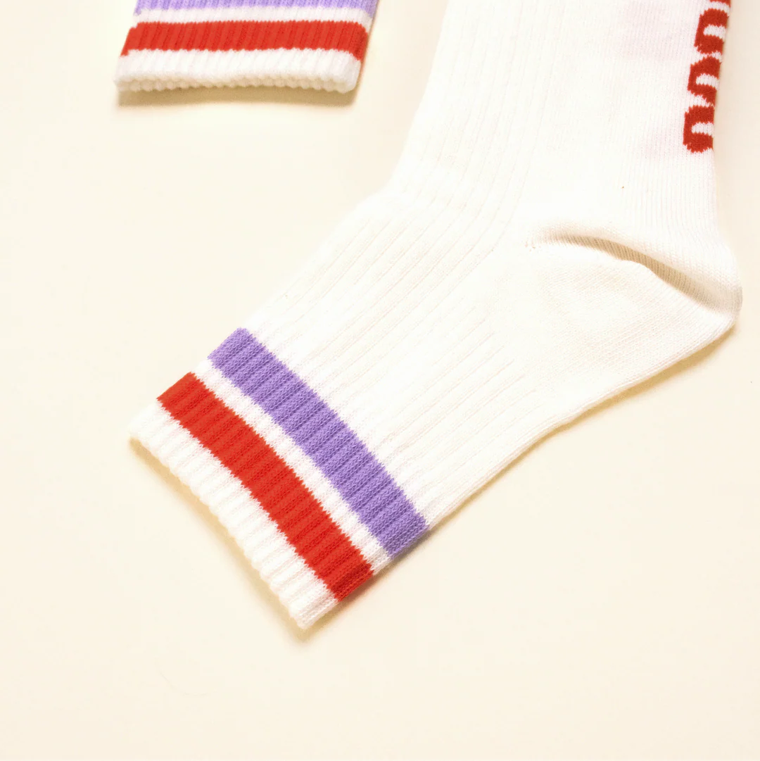 Ankle 6er-Set (The Tennis): Socken aus Bio-Baumwolle in Off-White - Image 4
