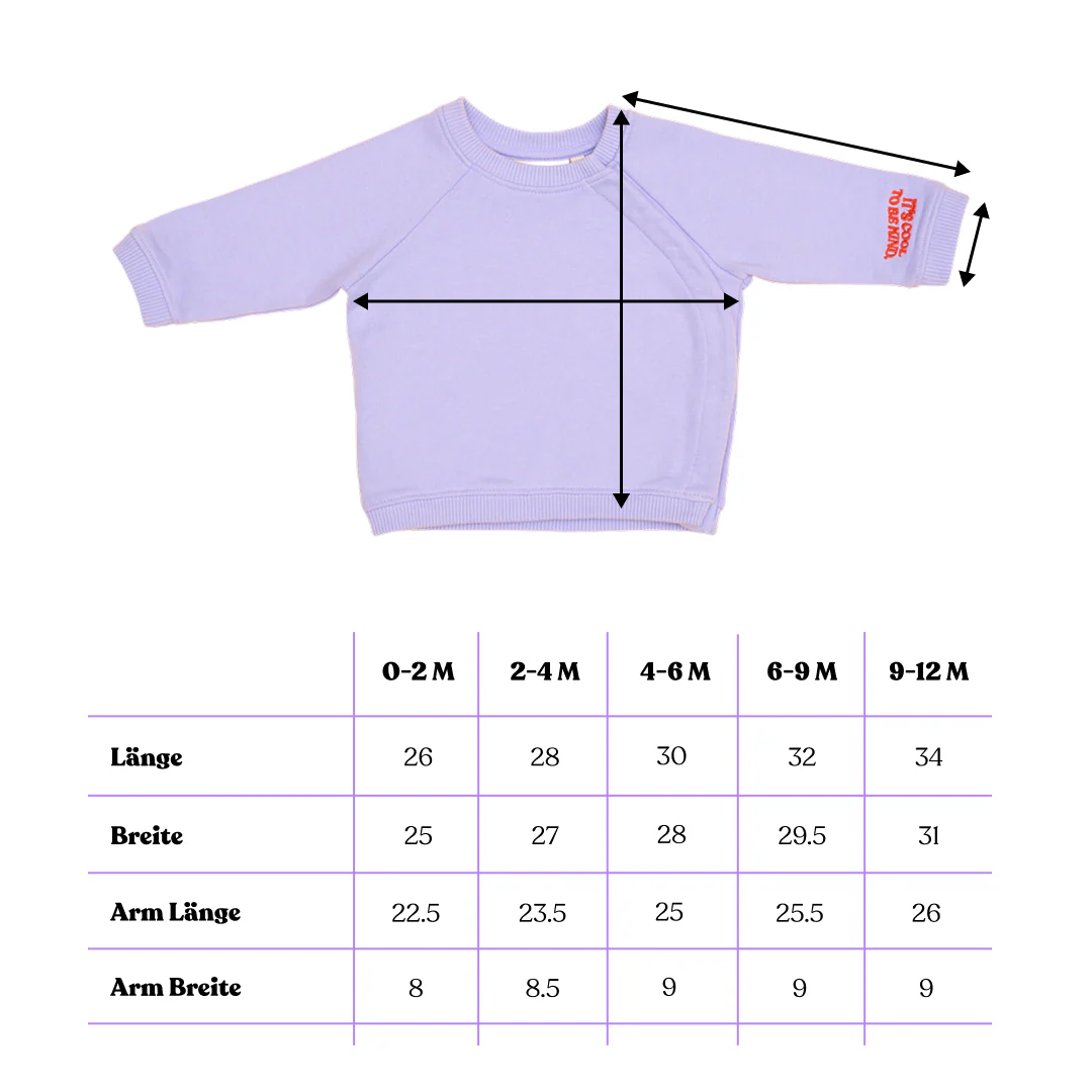 Baby Kindness Sweater aus Bio-Baumwolle in Lila - Image 10