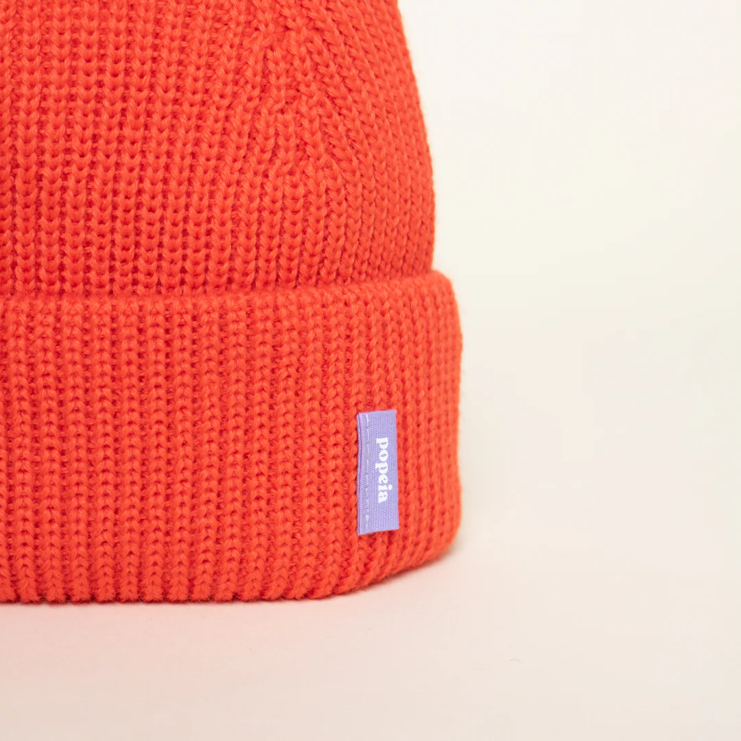 Beanie aus Merinowolle - popeia Rot - Image 6