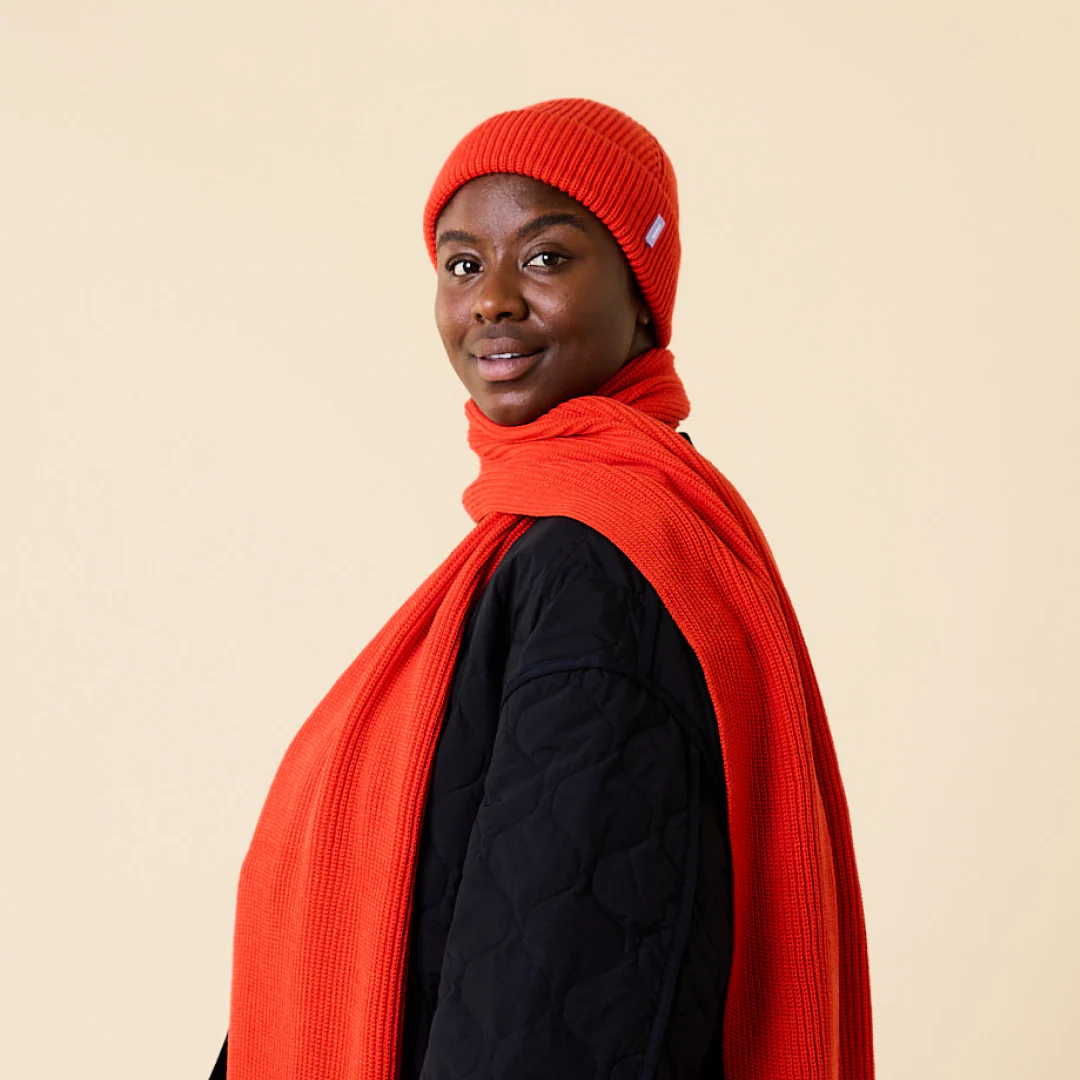 Beanie aus Merinowolle - popeia Rot - Image 7