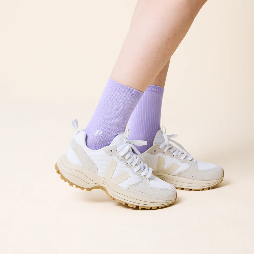 Gemischtes Set: Socken aus Bio-Baumwolle in Bunt & Off-White - Image 3