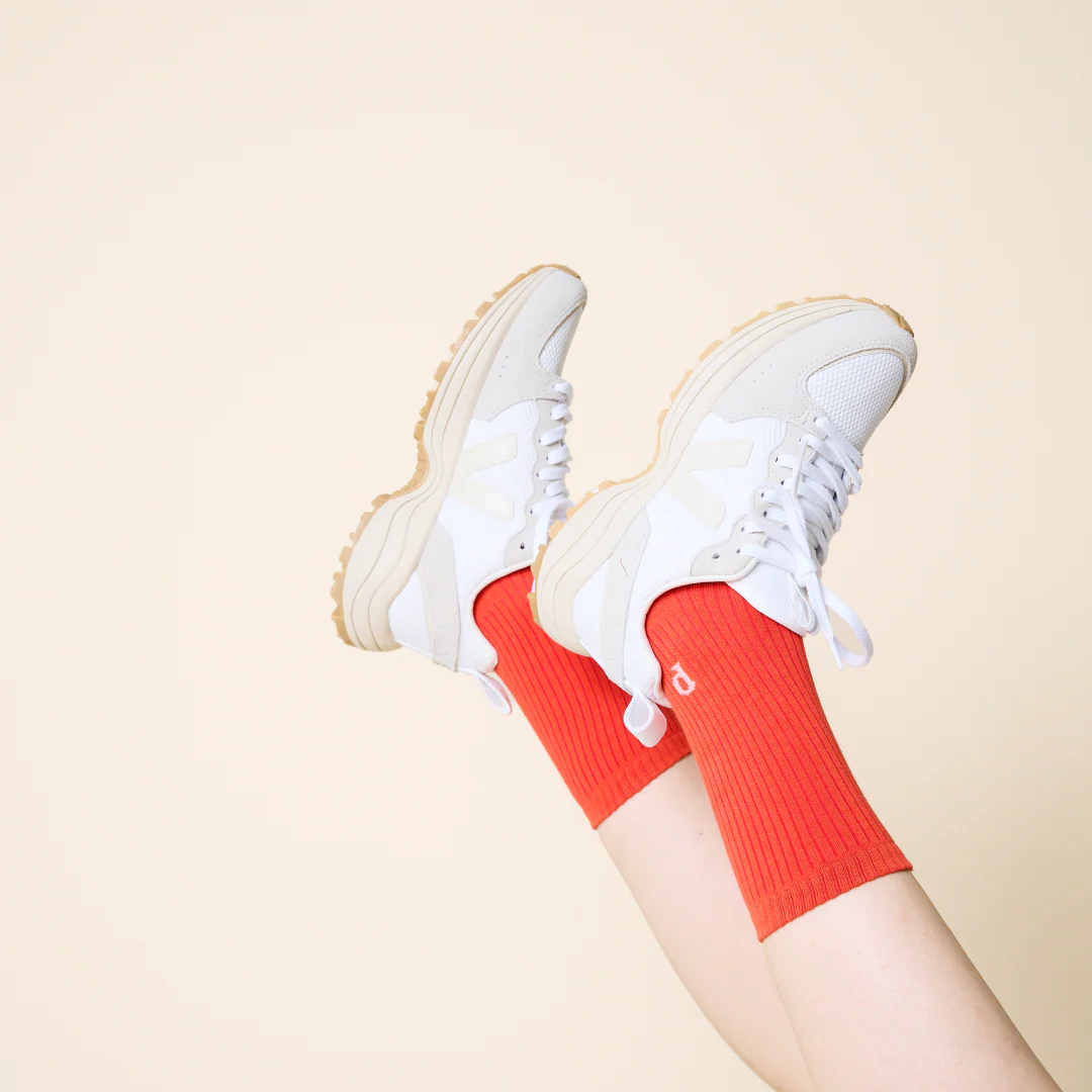 Gemischtes Set: Socken aus Bio-Baumwolle in Bunt & Off-White - Image 4