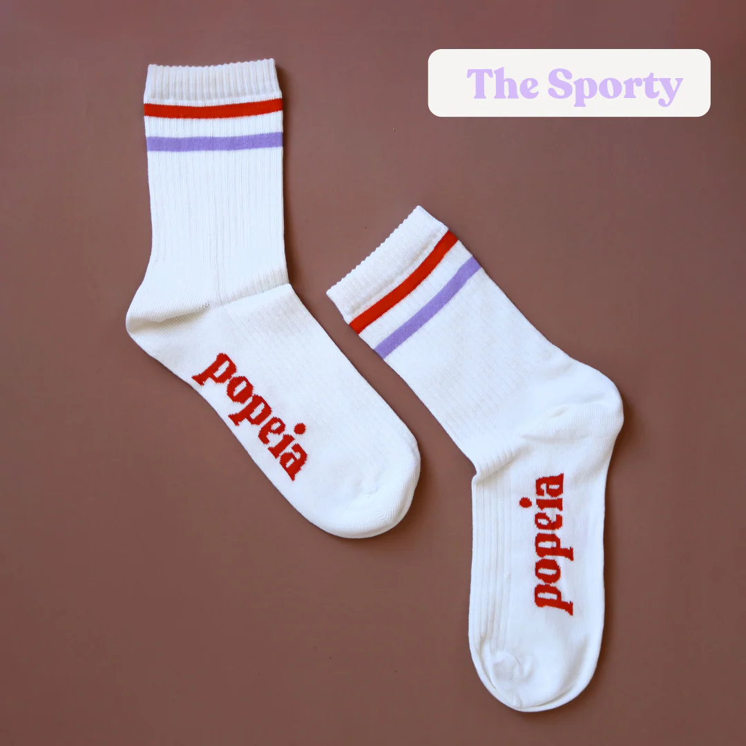 Gemischtes Set: Socken aus Bio-Baumwolle in Off-White - Image 5