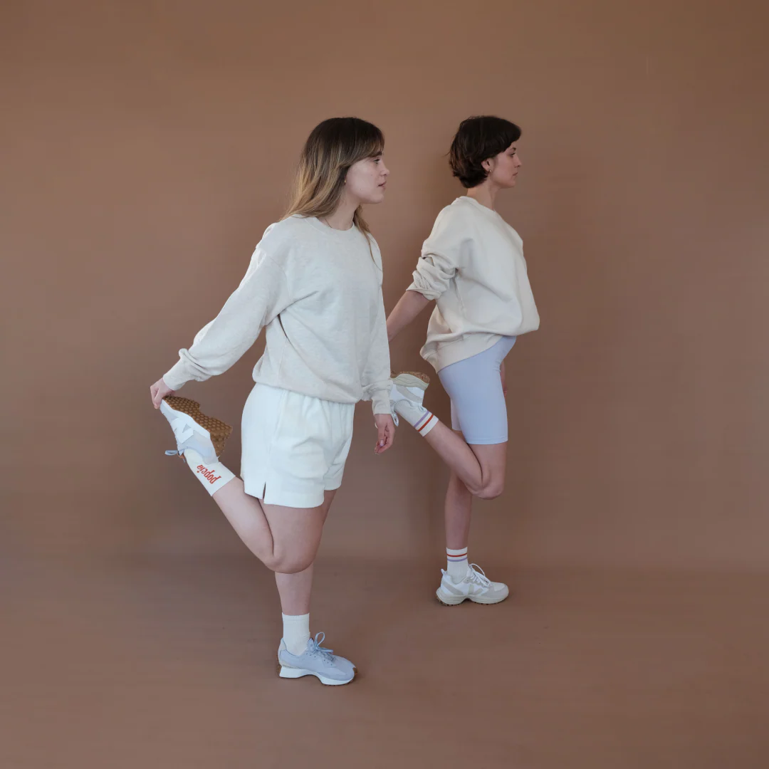 Gemischtes Set: Socken aus Bio-Baumwolle in Off-White - Image 6