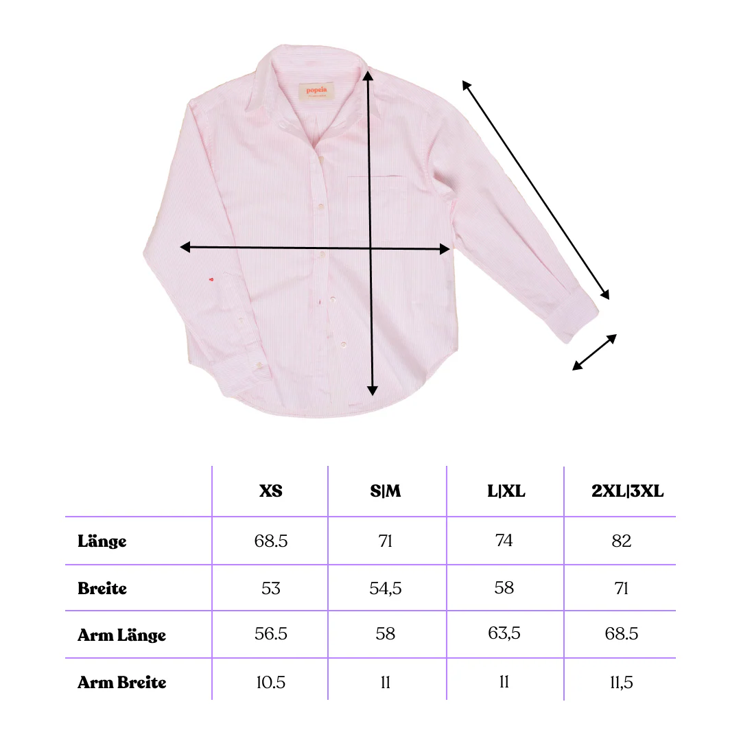 Hemdbluse Set Gestreift in Pink/Weiß - Image 9