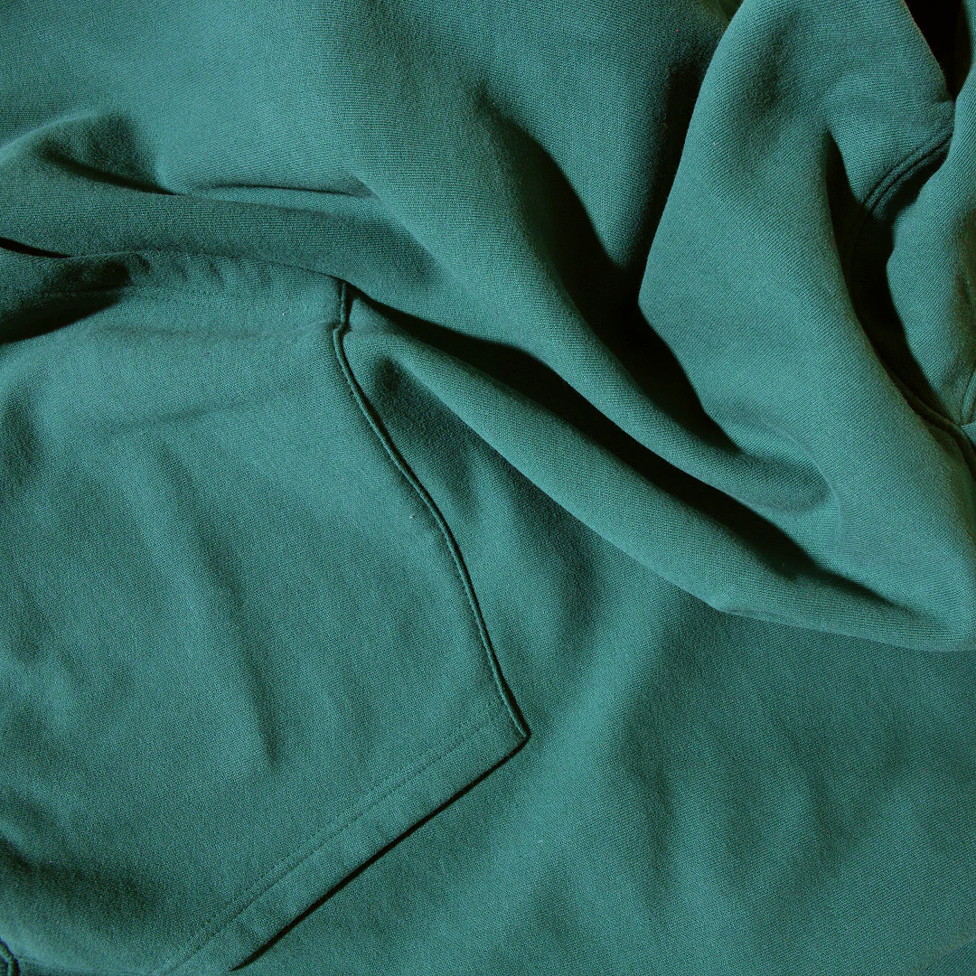 Hoodie aus Bio-Baumwolle in College Grün - Image 8