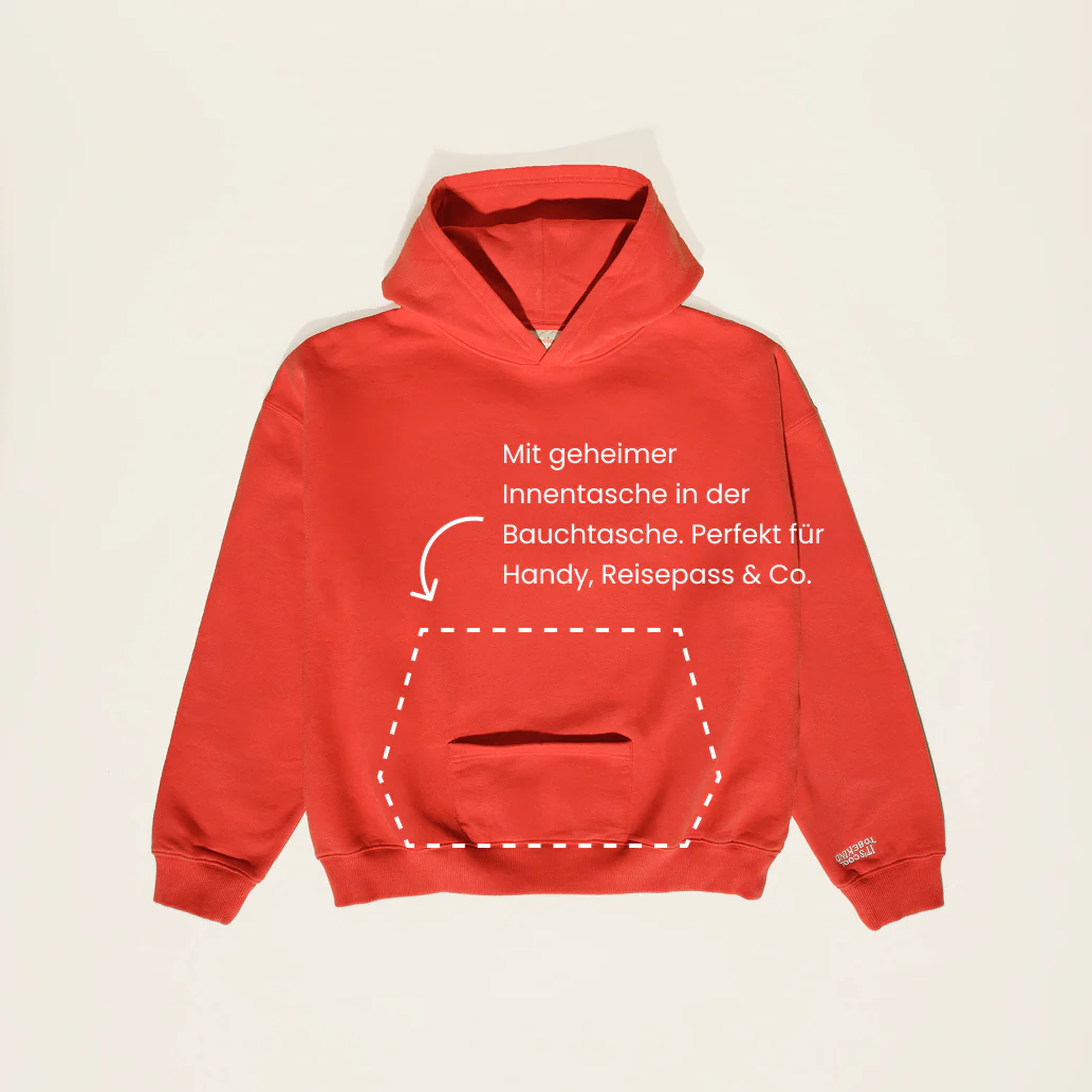 Hoodie aus Bio-Baumwolle in Grau - Image 6