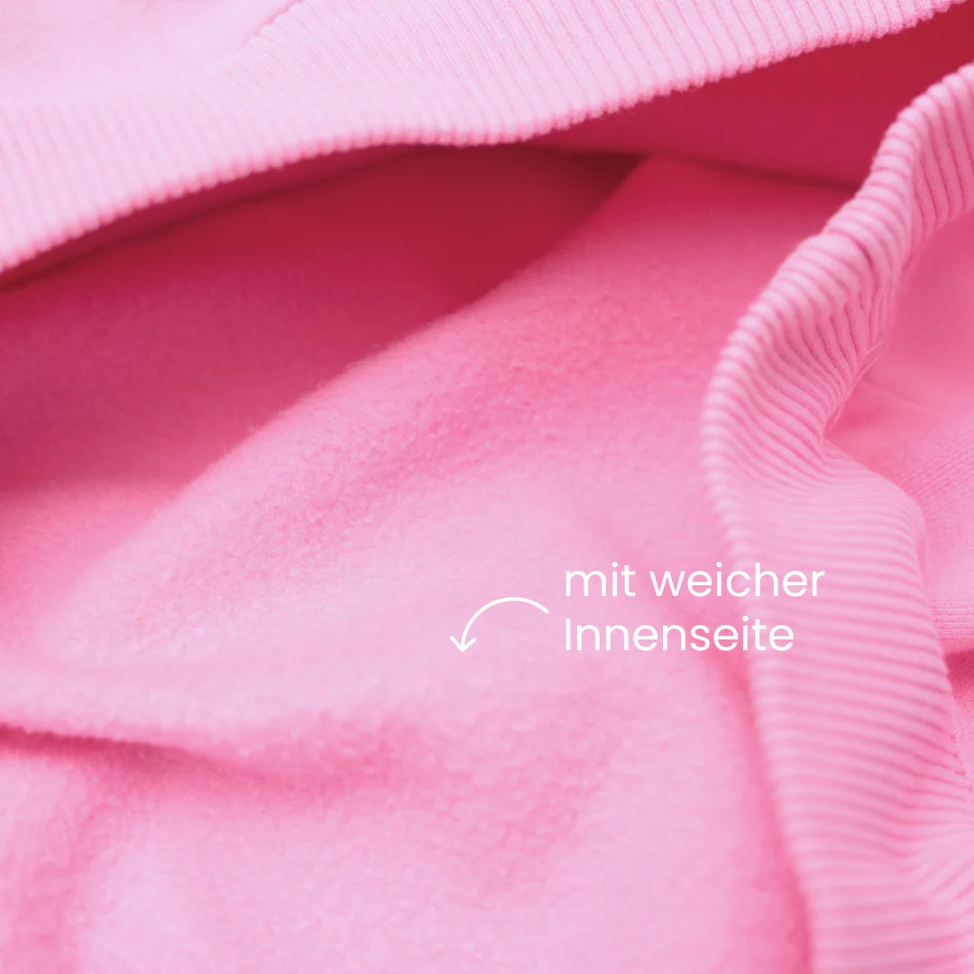 Hoodie aus Bio-Baumwolle in Pink - Image 8