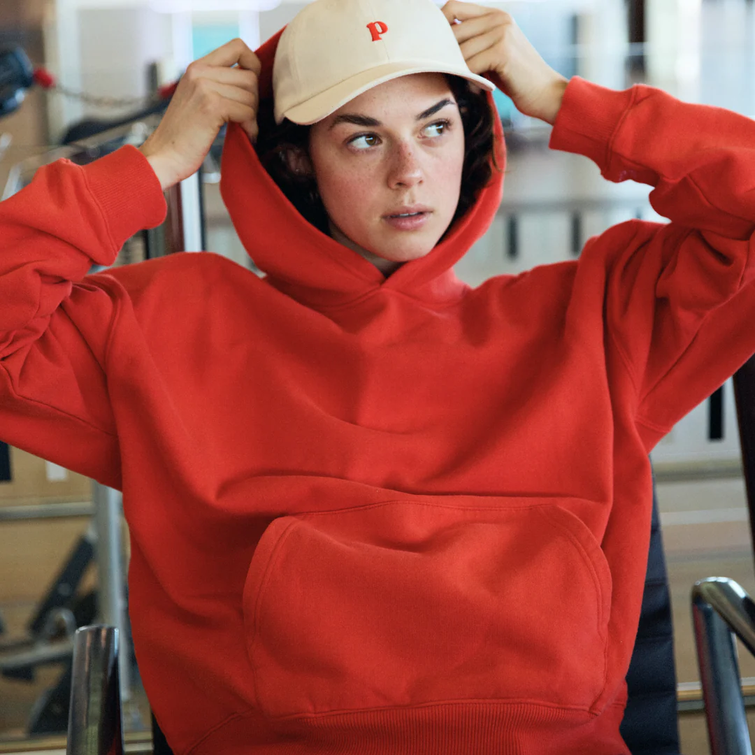 Hoodie Set in popeia Rot - Image 4