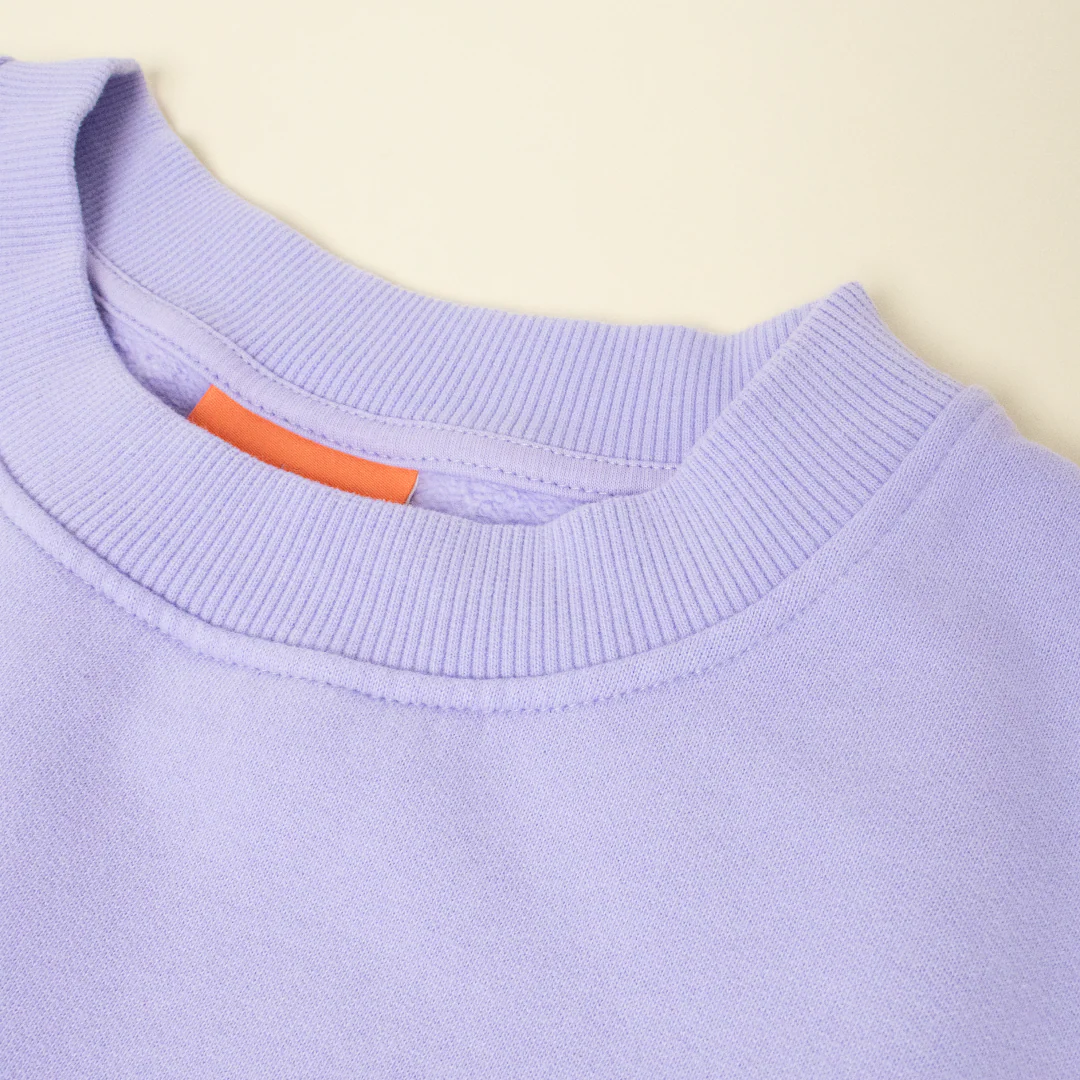 Kindness Sweater aus Bio-Baumwolle in Lila - Image 6