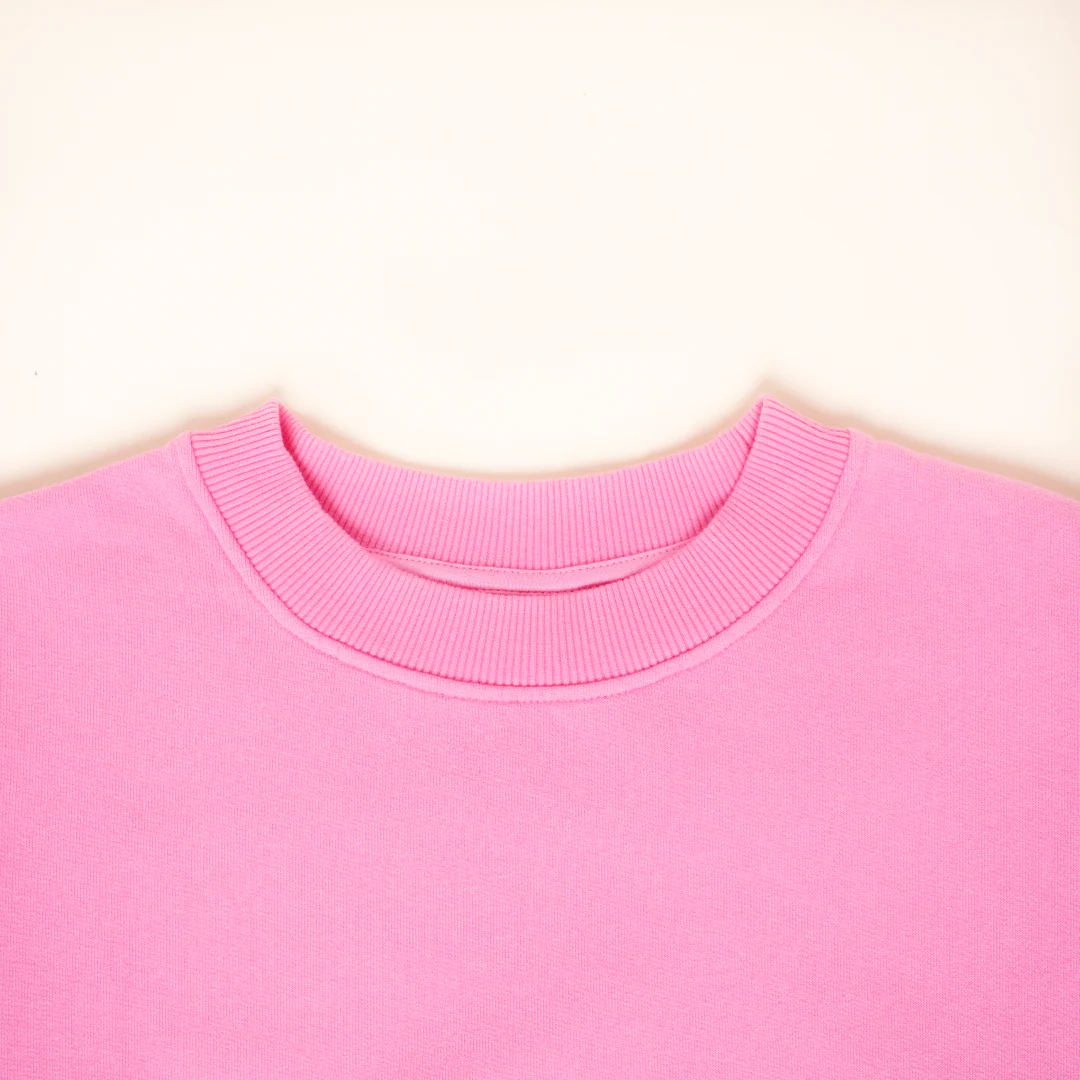 Kindness Sweater aus Bio-Baumwolle in Pink - Image 5
