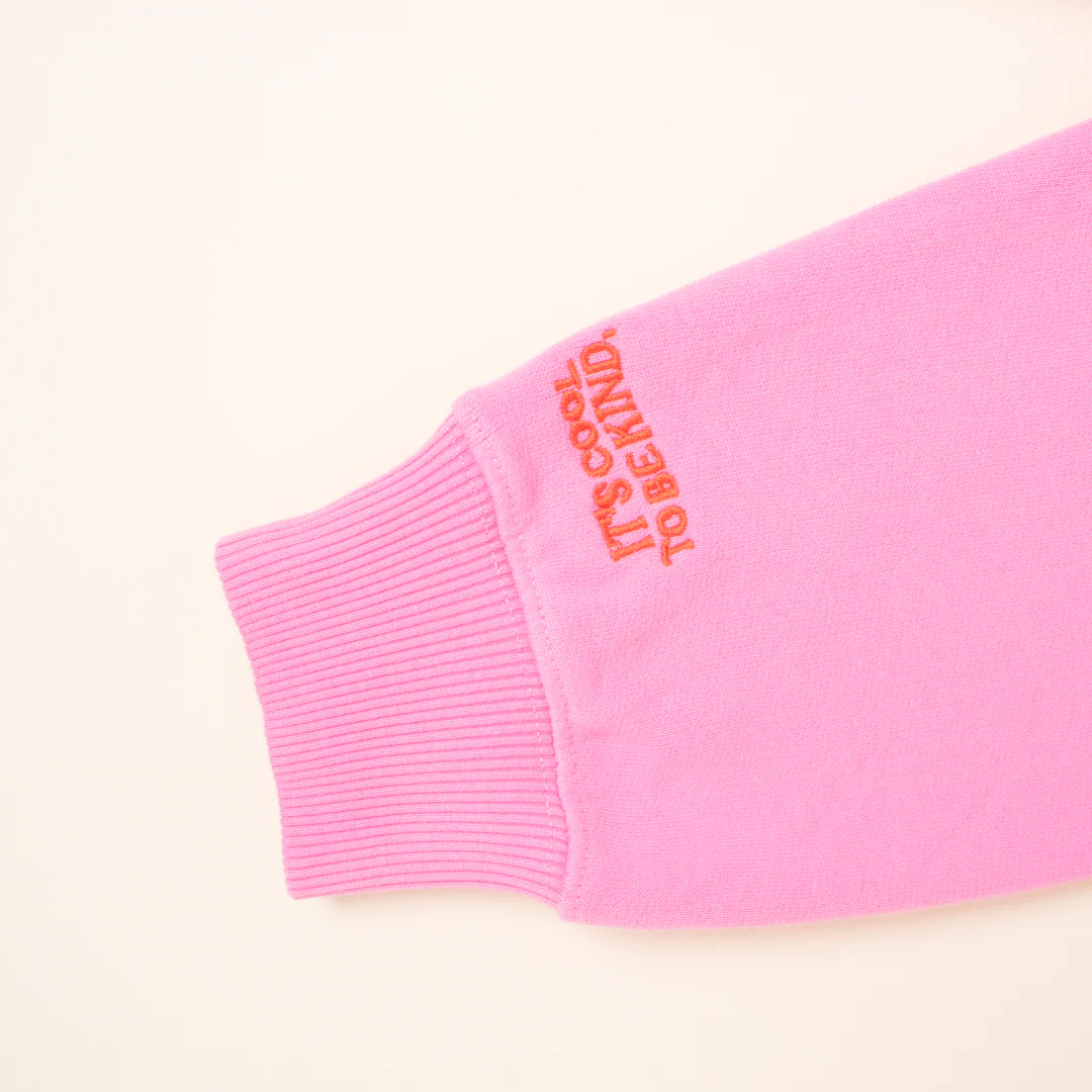 Kindness Sweater aus Bio-Baumwolle in Pink - Image 6