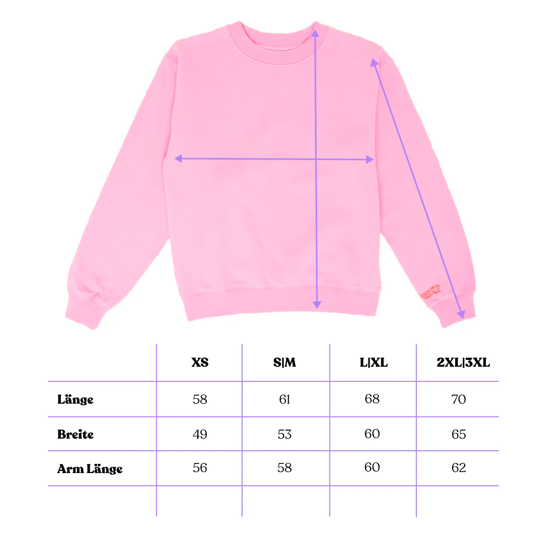 Kindness Sweater aus Bio-Baumwolle in Pink - Image 7
