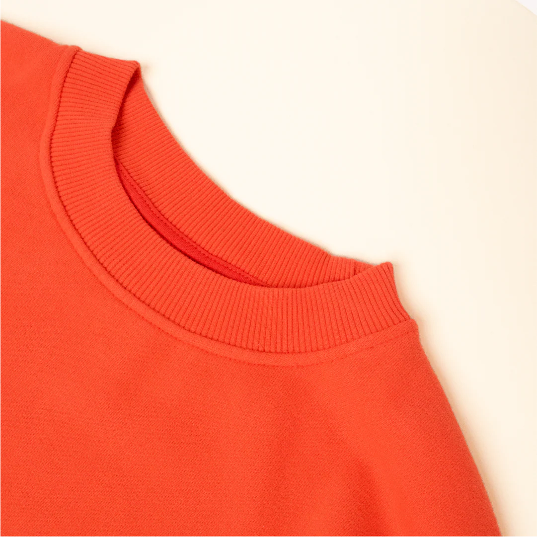 Kindness Sweater aus Bio-Baumwolle in popeia Rot - Image 6
