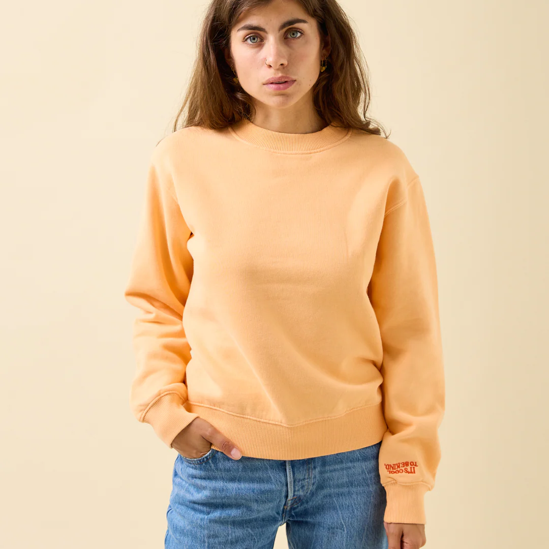 Kindness Sweater Set in Apricot - Image 3