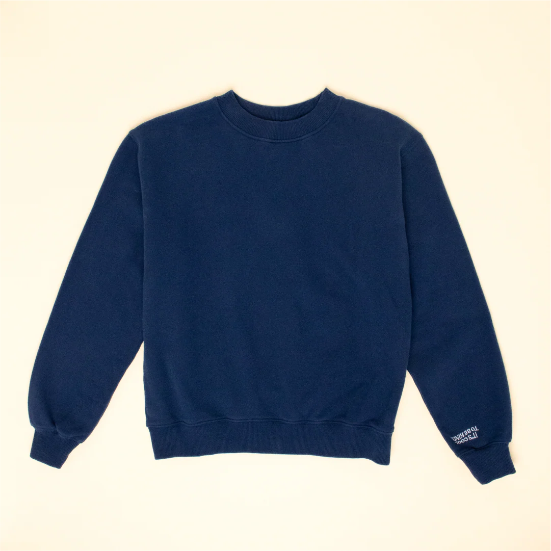 Kindness Sweater Set in Dunkelblau (Washed) - Image 4