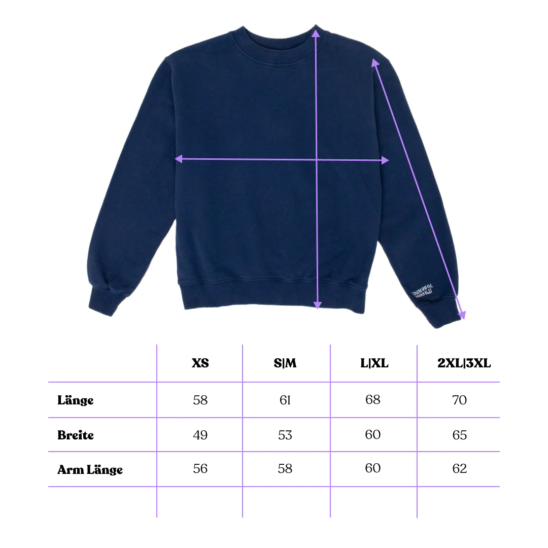 Kindness Sweater Set in Dunkelblau (Washed) - Image 6