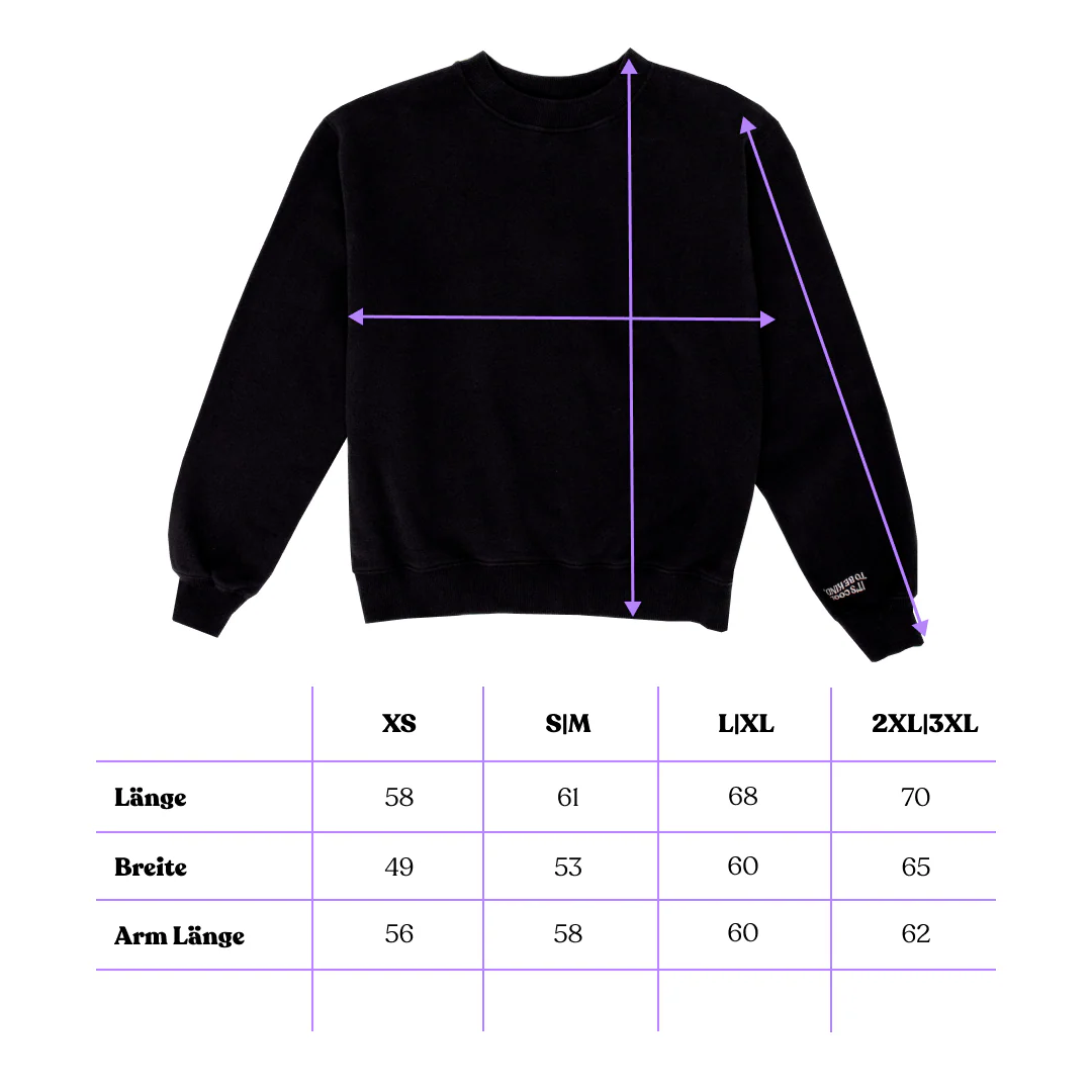 Kindness Sweater Set in Schwarz - Image 5