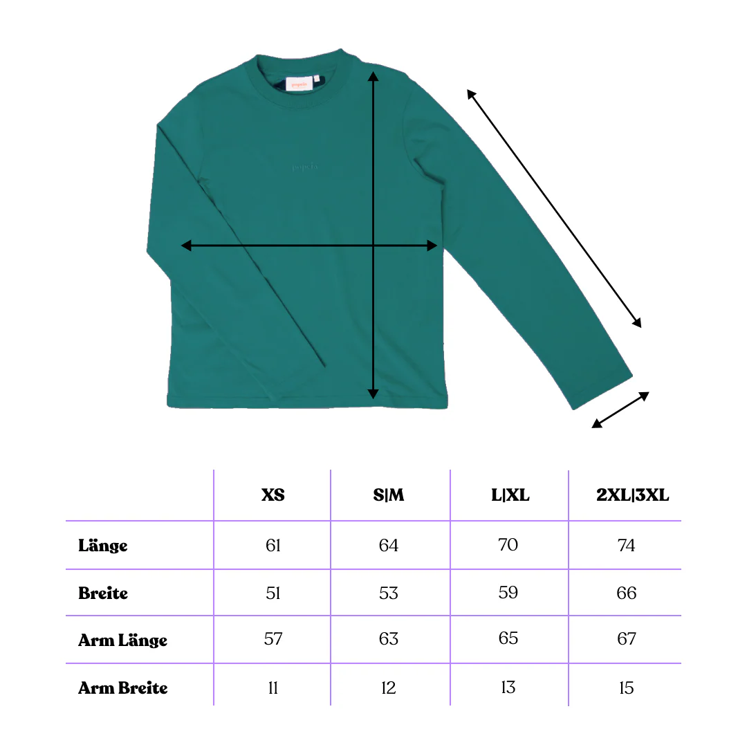 Langarmshirt aus Bio-Baumwolle in College Grün - Image 5