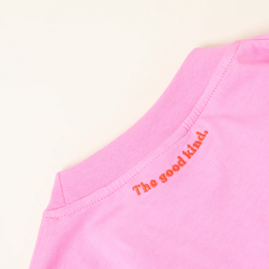 Langarmshirt aus Bio-Baumwolle in Pink - Image 4