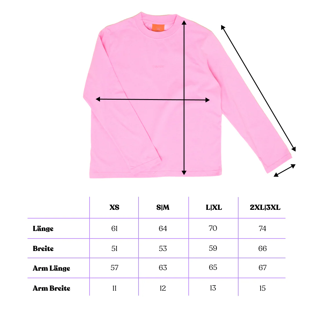 Langarmshirt aus Bio-Baumwolle in Pink - Image 6