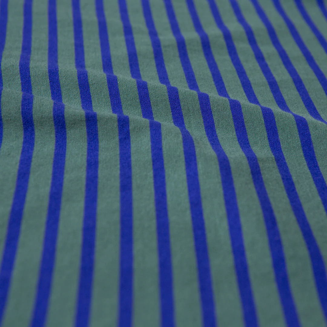 Langarmshirt Gestreift aus Bio-Baumwolle in Dunkelgrün/Blau - Image 8