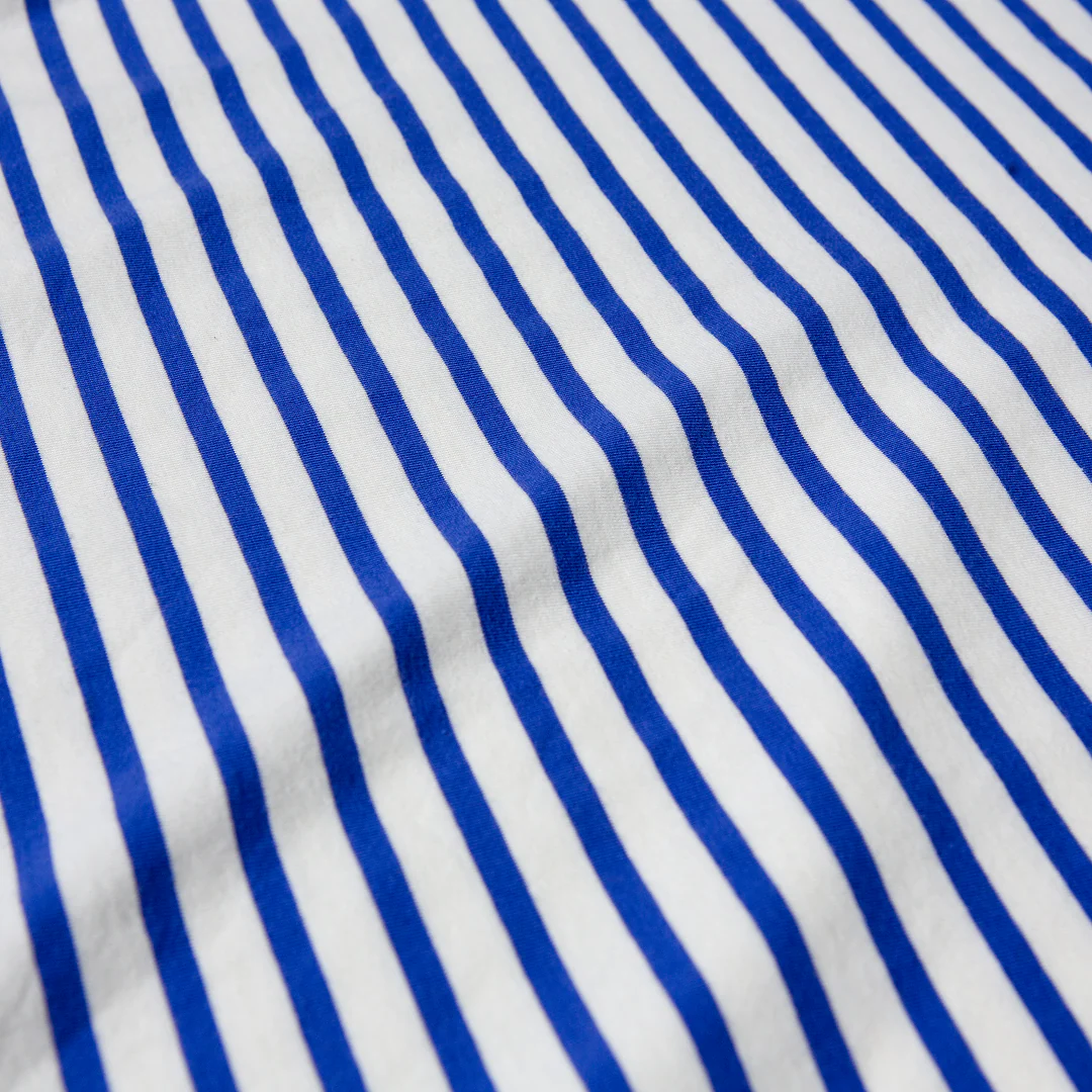 Langarmshirt Gestreift aus Bio-Baumwolle in Königsblau/Off-White - Image 8