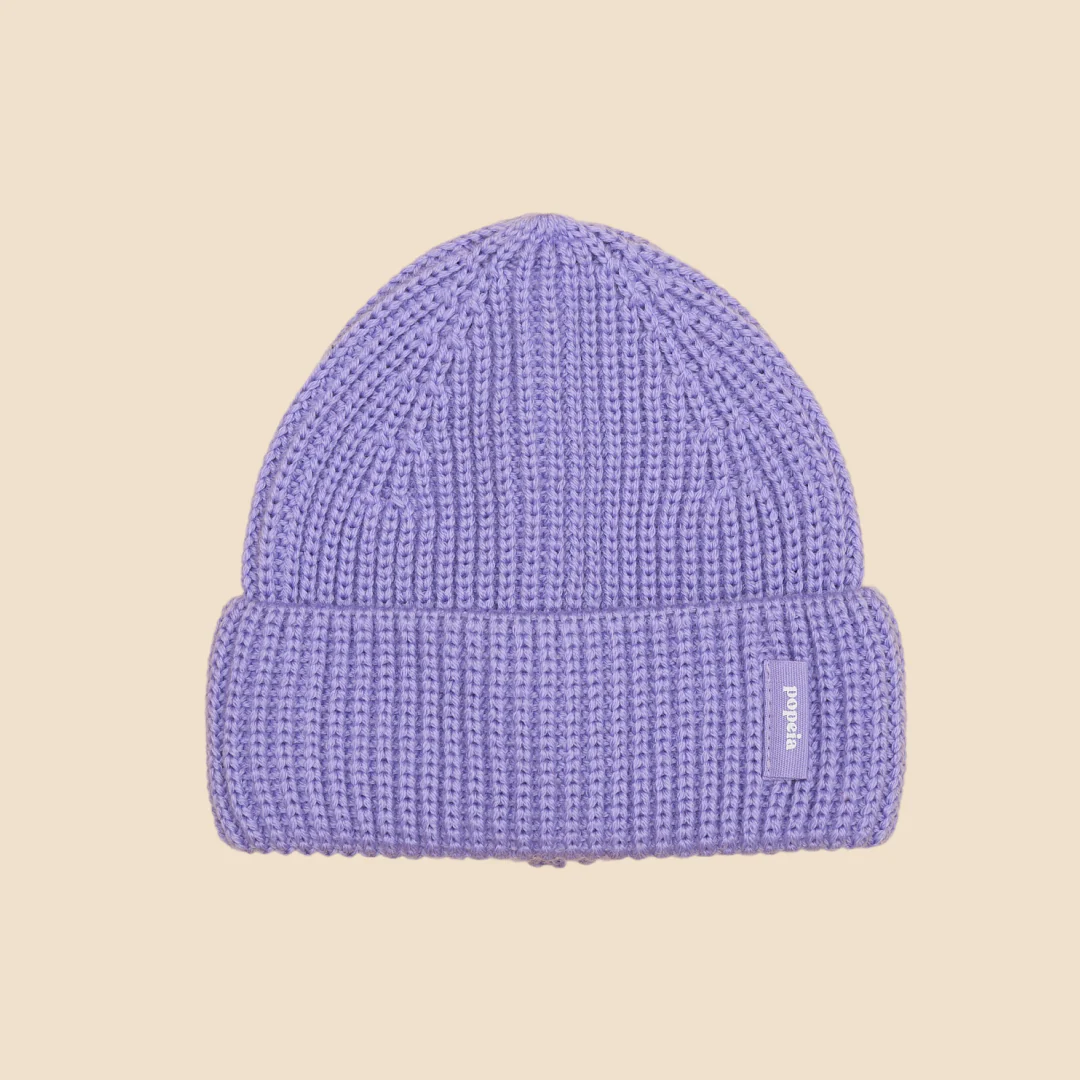 Matching Mama - Beanie Set in Lila - Image 3