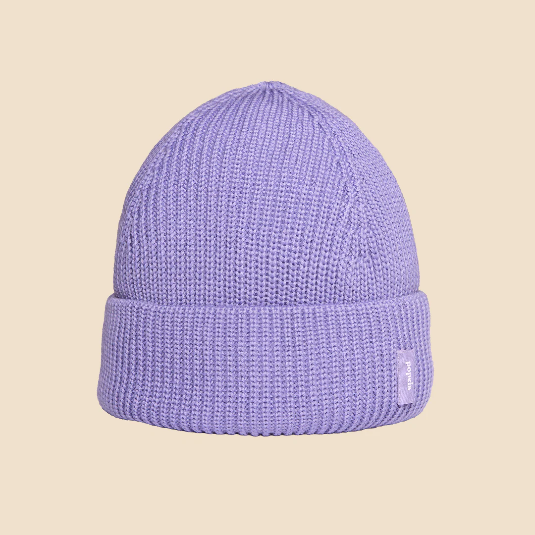 Matching Mama - Beanie Set in Lila - Image 5