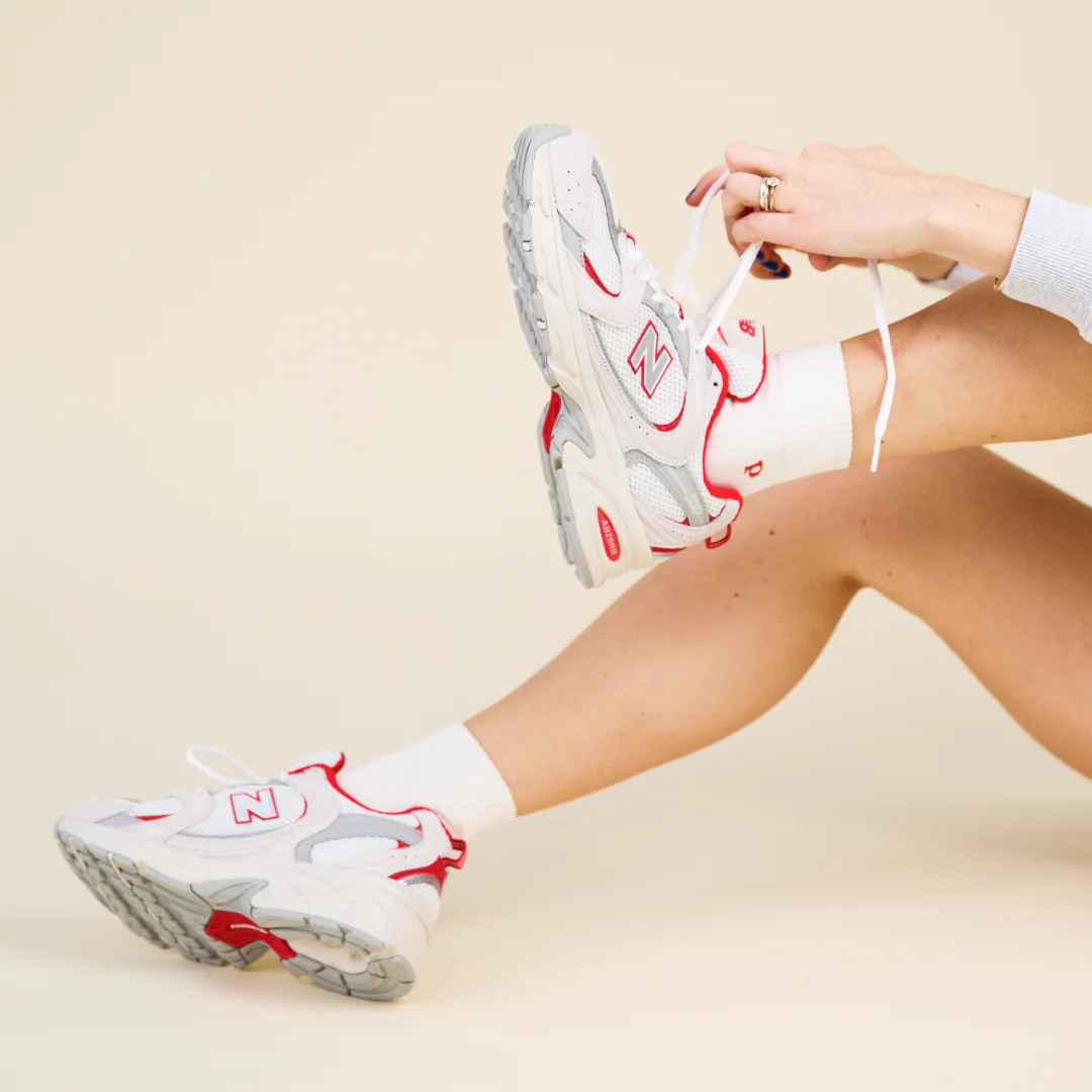 Matching Mama - 6er-Set (The Casual Ankle): Socken aus Bio-Baumwolle in Off-White - Image 5