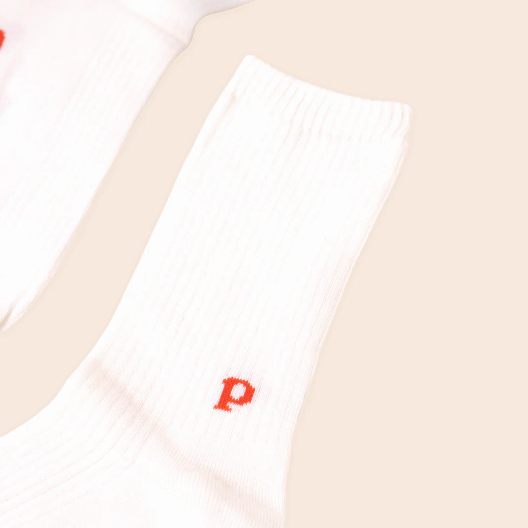 Matching Mama - 6er-Set (The Casual) : Socken aus Bio-Baumwolle in Off-White - Image 3