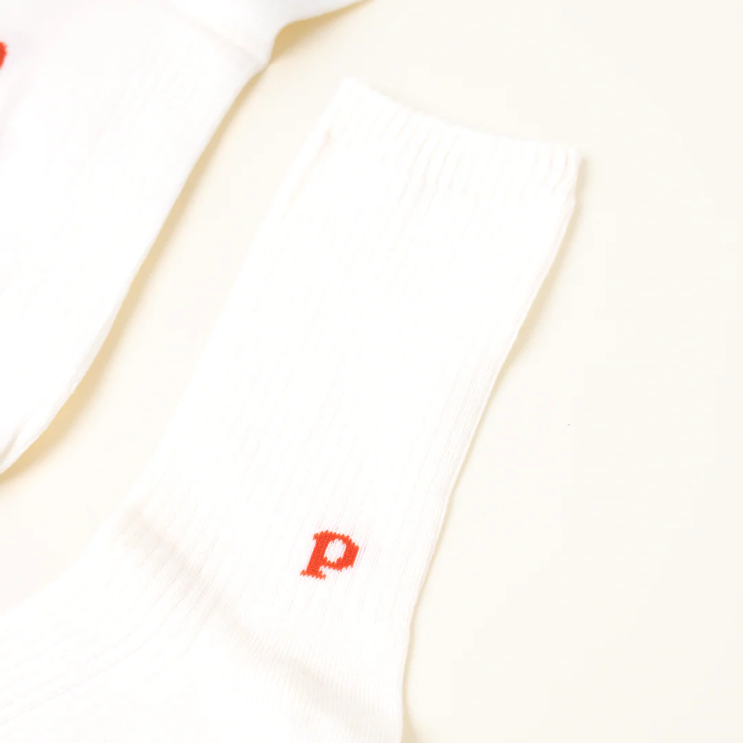 The Casual - Socken aus Bio-Baumwolle in Off-White - Image 3