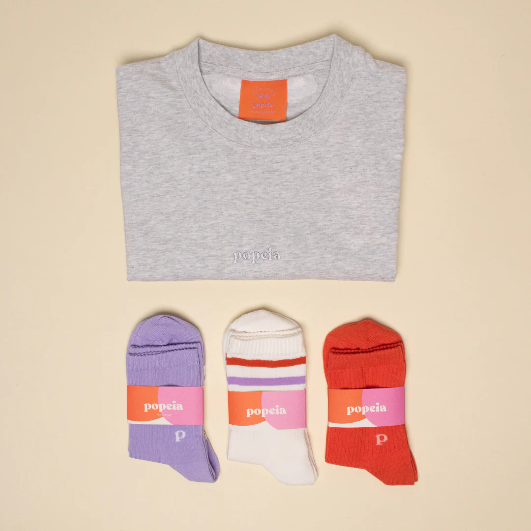 T-Shirt aus Bio-Baumwolle in Grau - Image 6