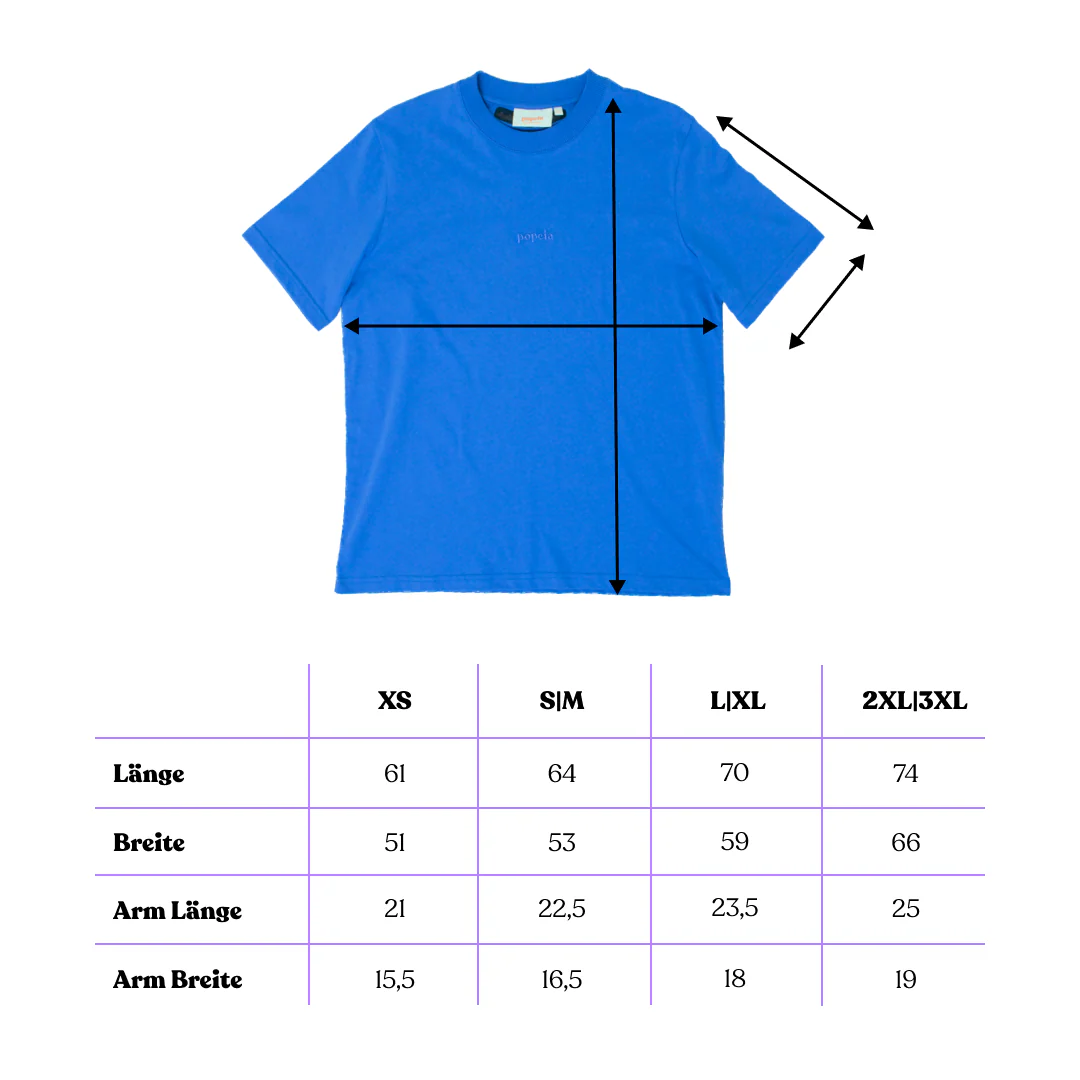 T-Shirt aus Bio-Baumwolle in Königsblau - Image 5