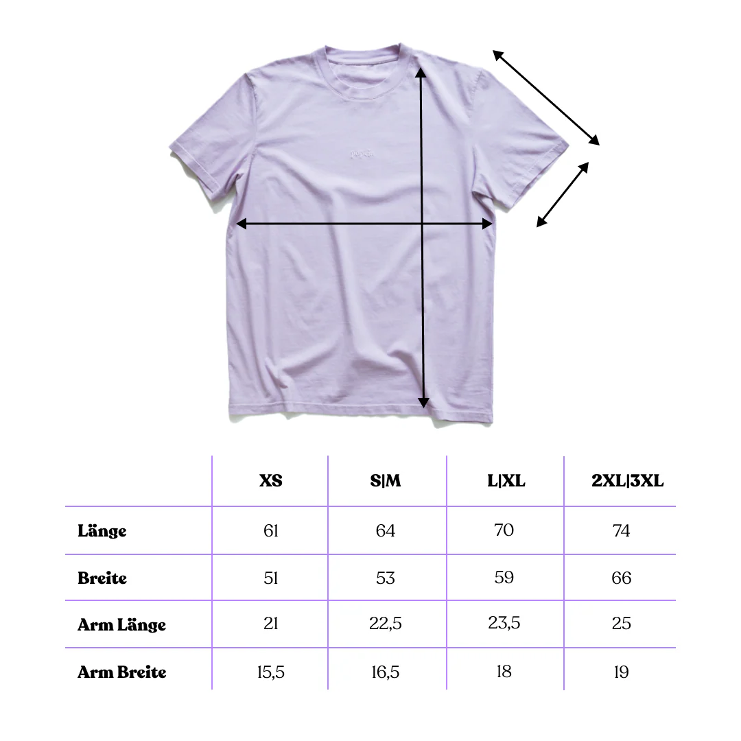 T-Shirt aus Bio-Baumwolle in Lila - Image 6