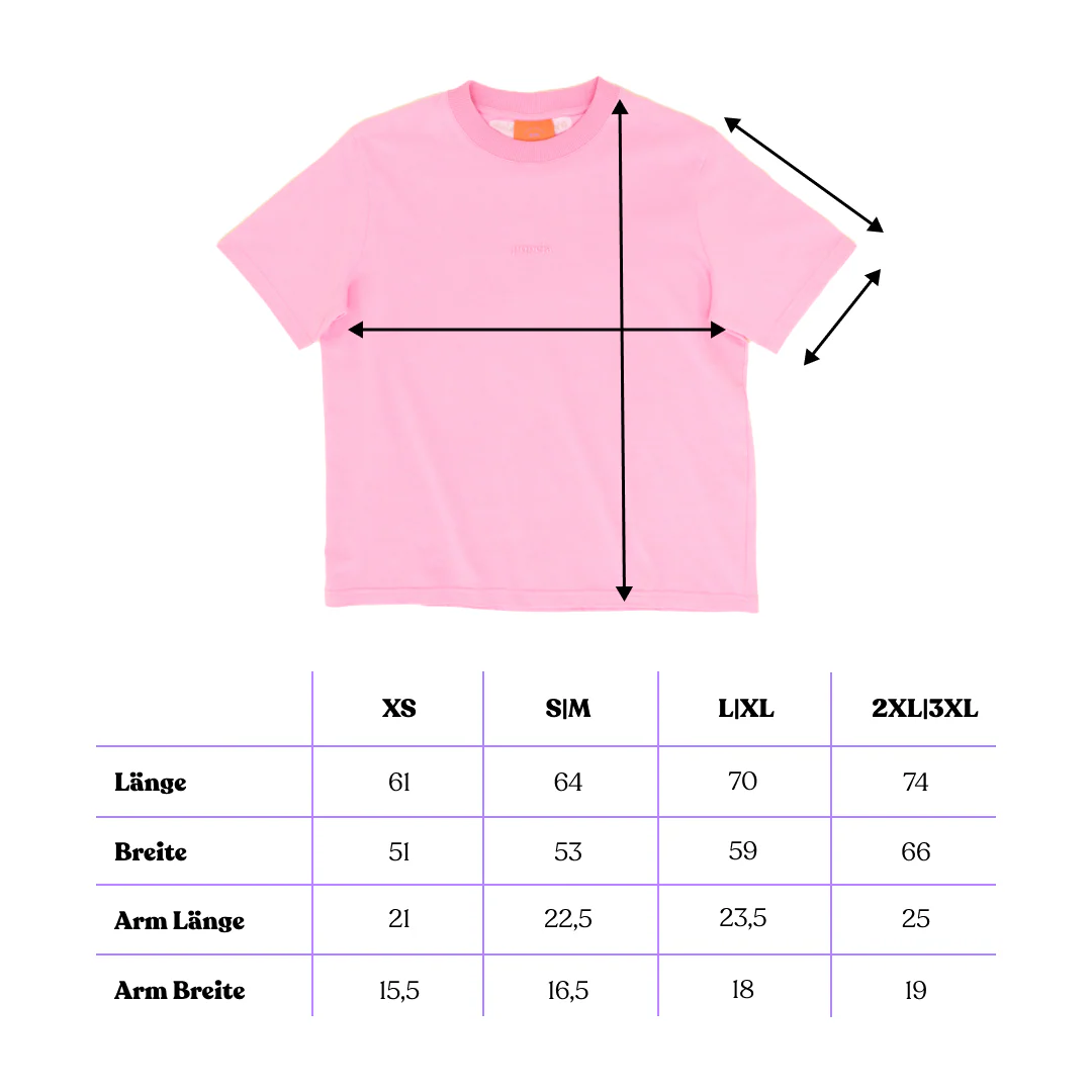 T-Shirt aus Bio-Baumwolle in Pink - Image 7