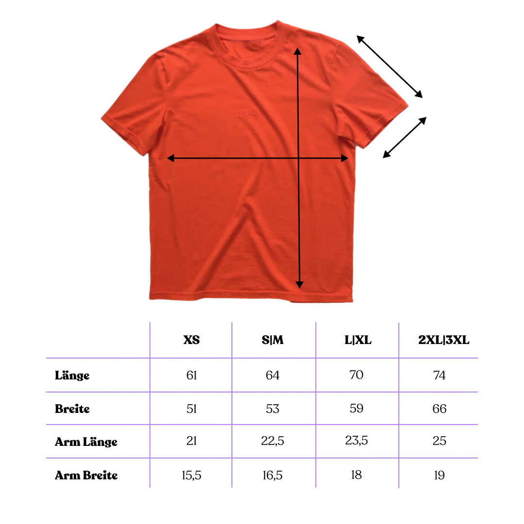 T-Shirt aus Bio-Baumwolle in popeia Rot - Image 6