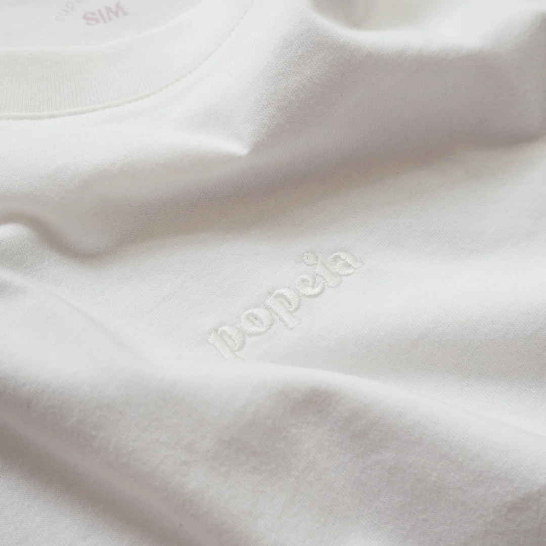T-Shirt aus Bio-Baumwolle in Off-White - Image 6