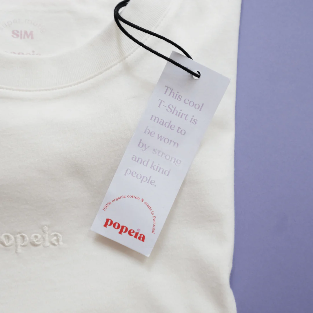 T-Shirt aus Bio-Baumwolle in Off-White - Image 8