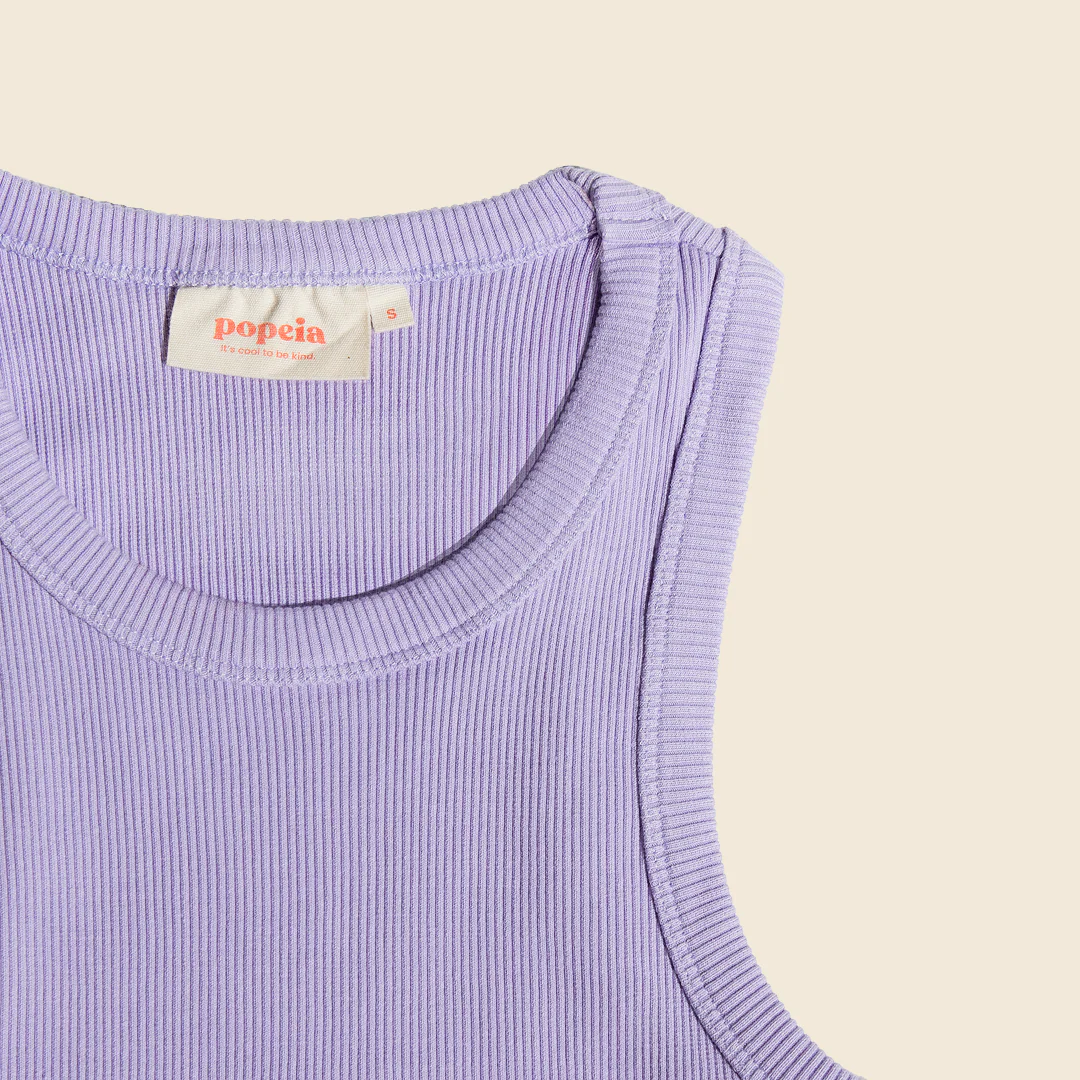 The 24/7 Crop Top aus Bio-Baumwolle in Lila - Image 7