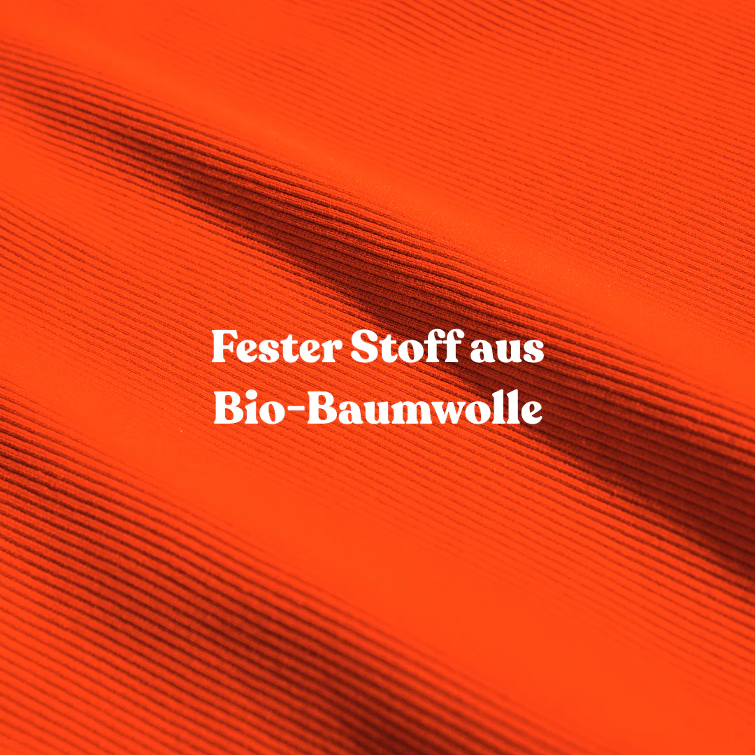 The 24/7 Crop Top aus Bio-Baumwolle in popeia Rot - Image 8