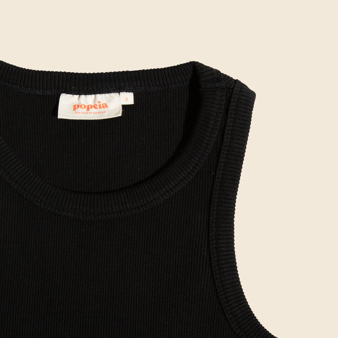 The 24/7 Crop Top aus Bio-Baumwolle in Schwarz - Image 7