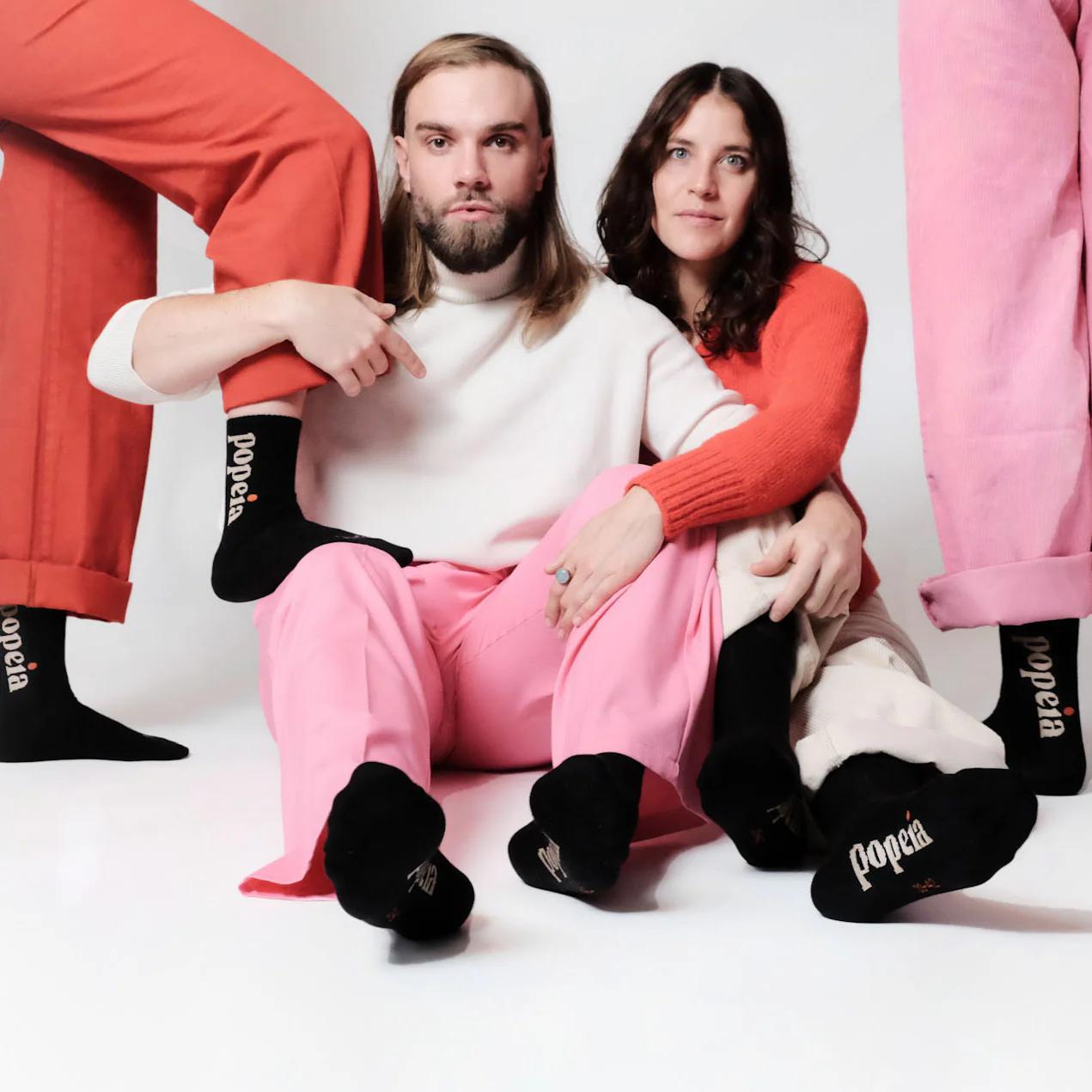 The Bold - Socken aus Bio-Baumwolle in Schwarz - Image 5