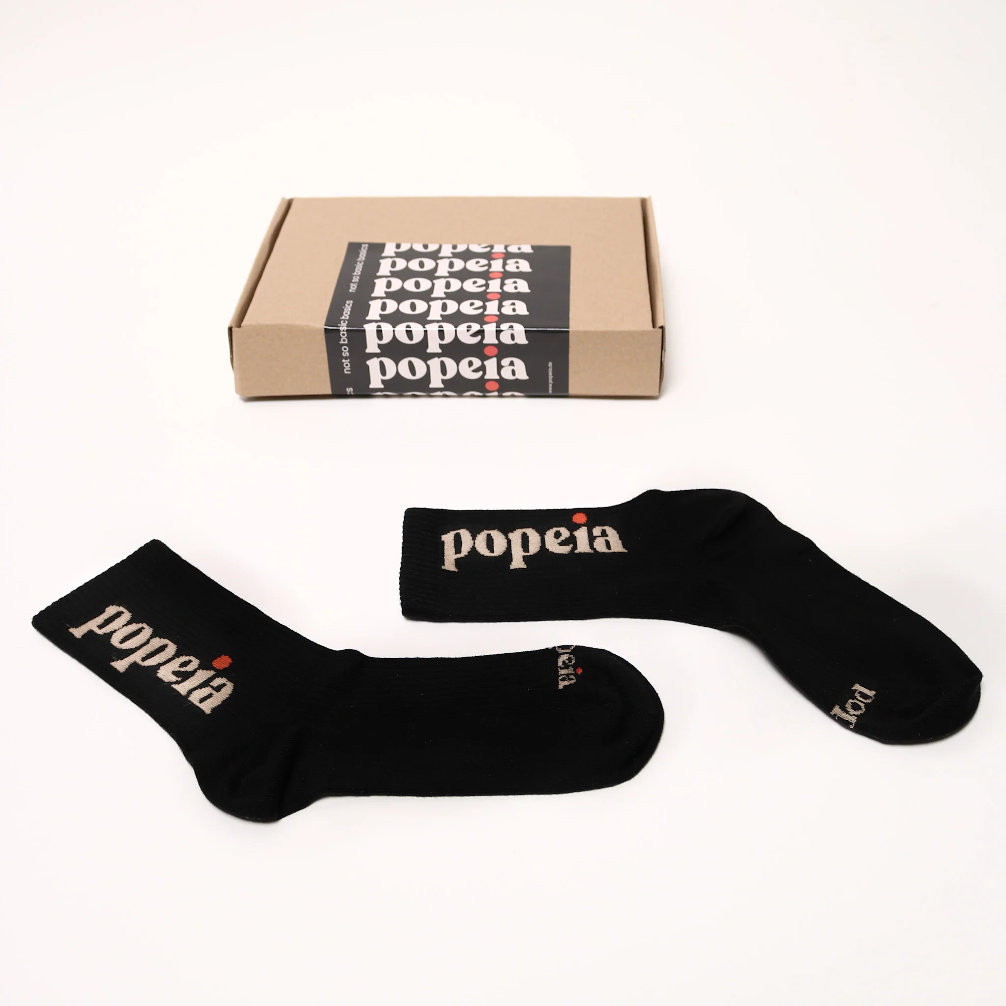 The Bold - Socken aus Bio-Baumwolle in Schwarz - Image 6