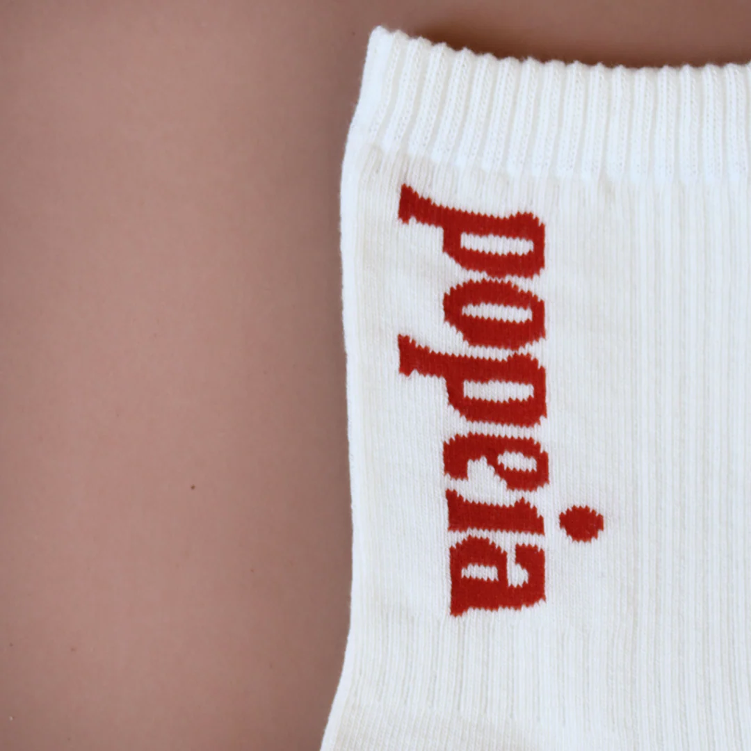 The Bold - Socken aus Bio-Baumwolle in Off-White - Image 4