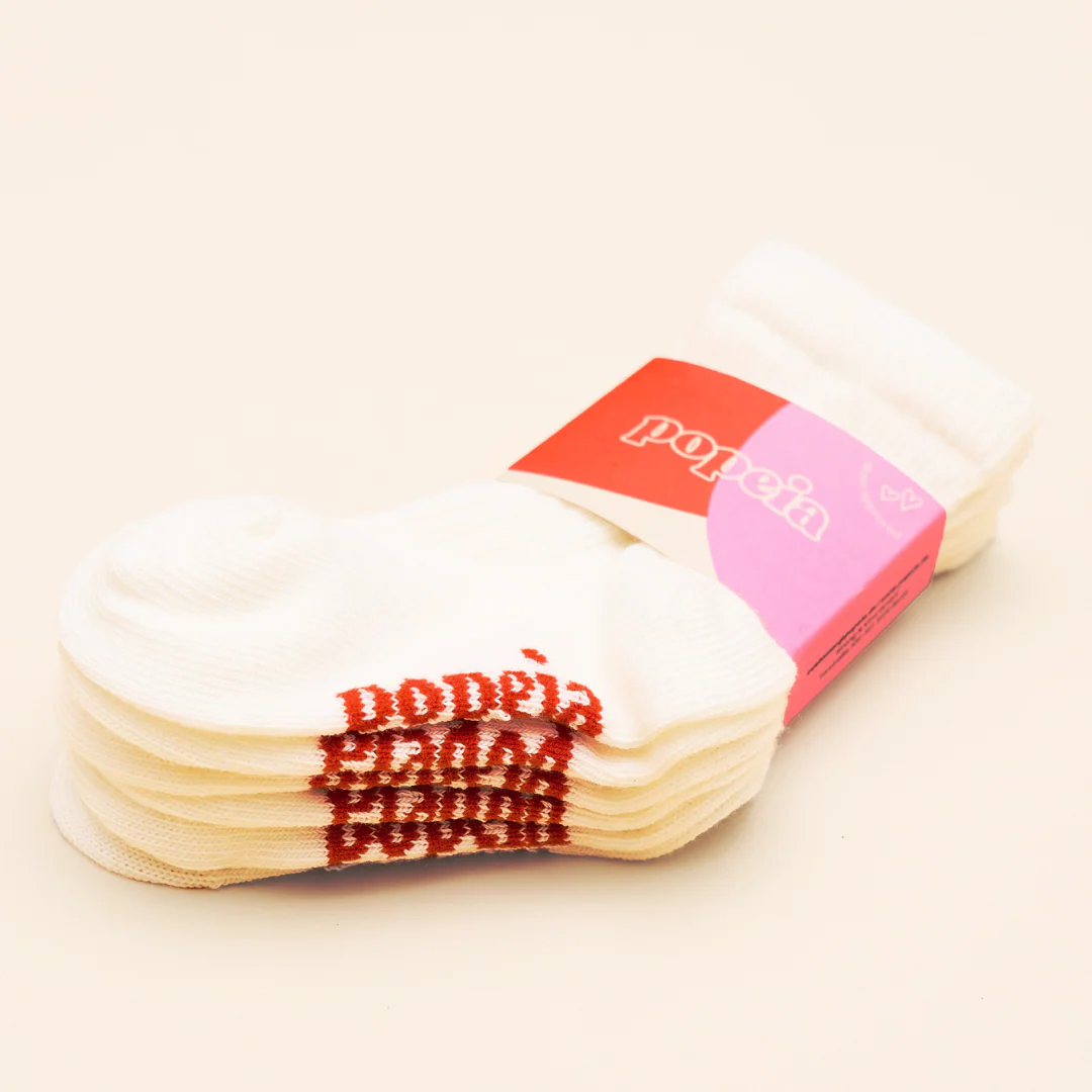Baby Socken aus Bio-Baumwolle in Off-White, 3 Paar - Image 10