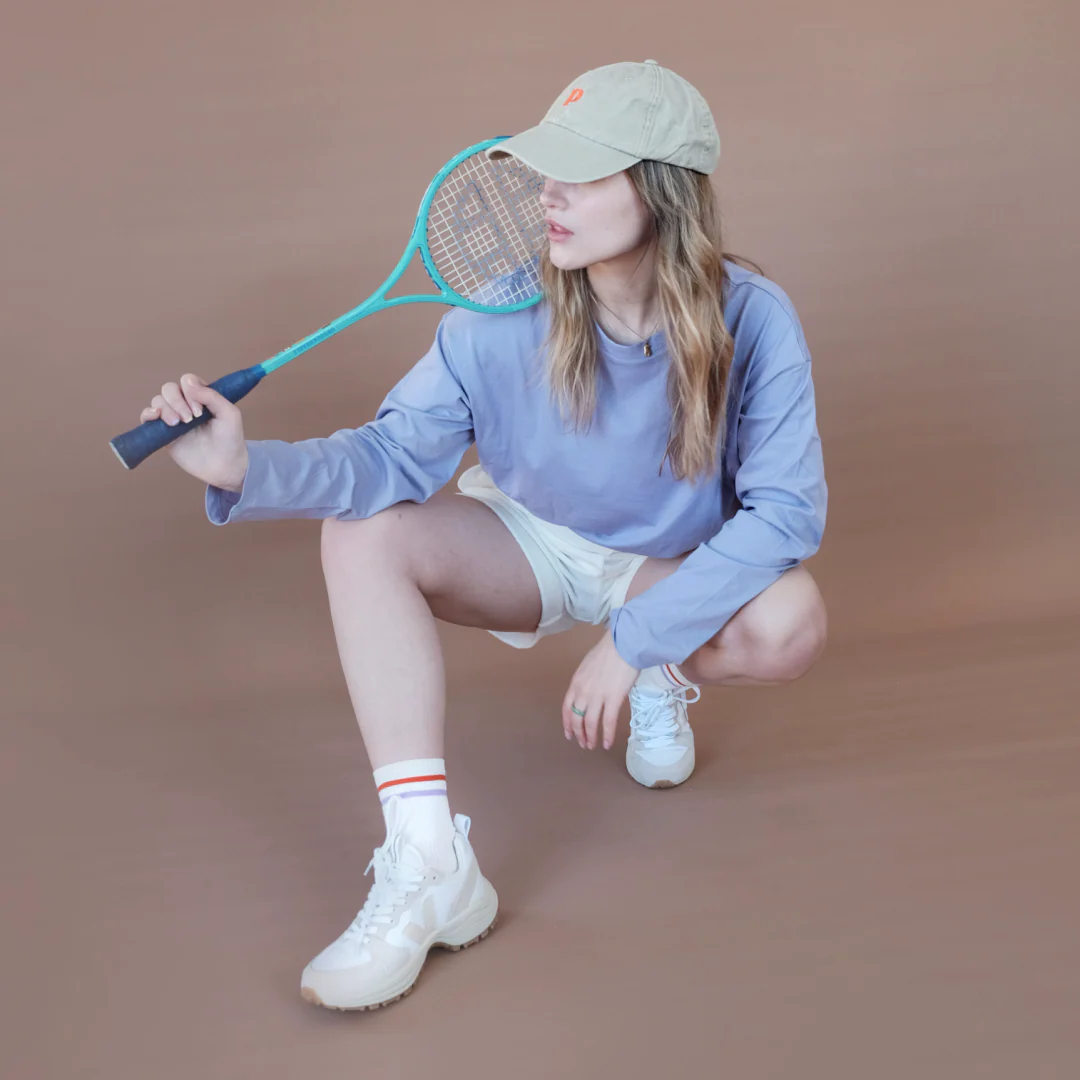 The Sporty Set: Socken aus Bio-Baumwolle in Off-White - Image 5