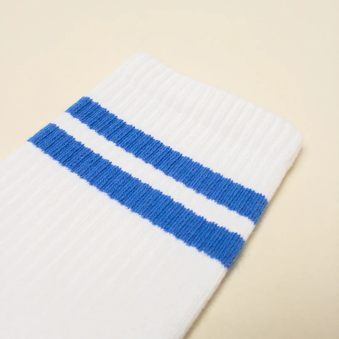 The Tennis - Socken aus Bio-Baumwolle mit Blauen Streifen - Image 4